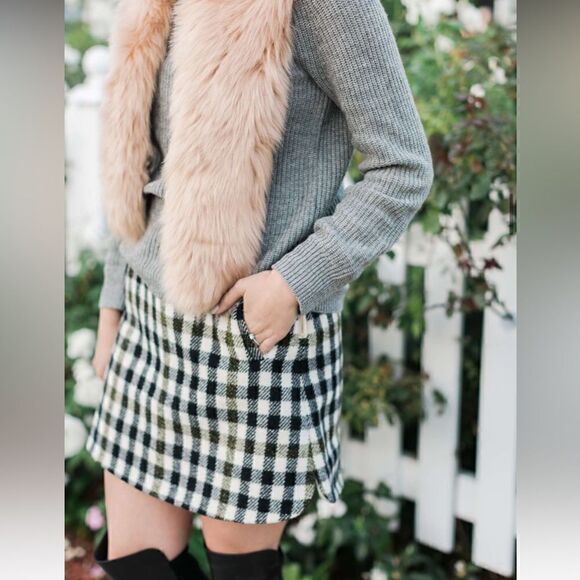 J Crew 100% Wool Skirt - Picture 3 of 12